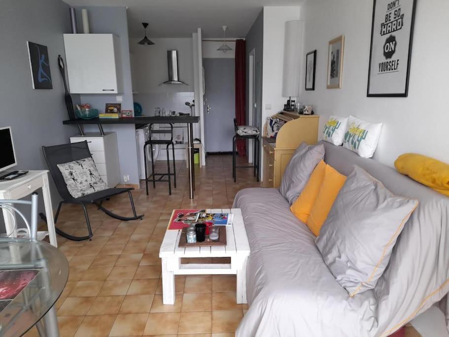 F1 Veranda Jardinet En Residence Front De Mer Bernières-sur-Mer Dış mekan fotoğraf