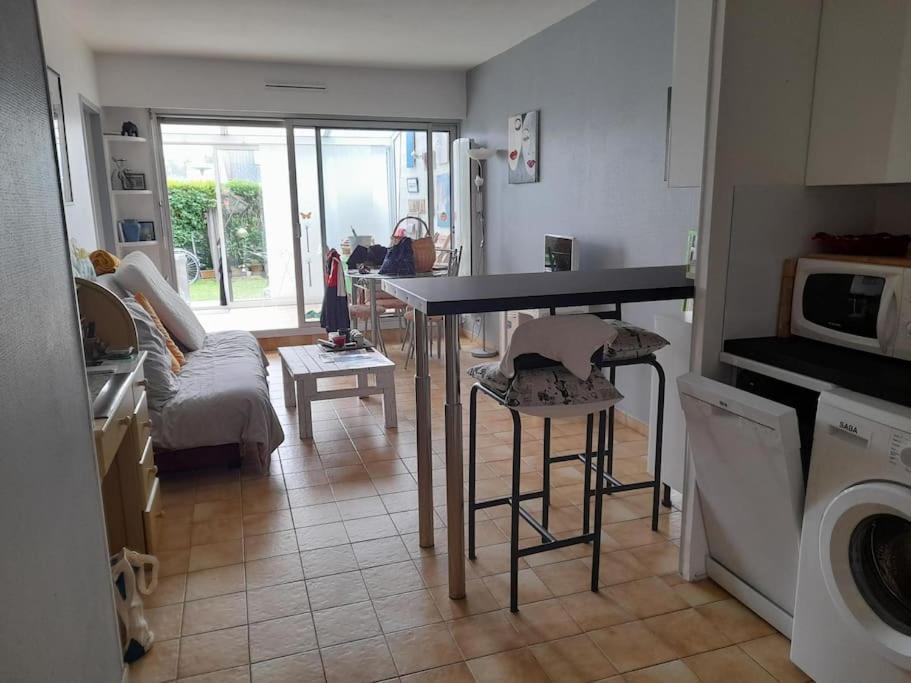F1 Veranda Jardinet En Residence Front De Mer Bernières-sur-Mer Dış mekan fotoğraf